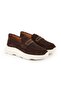 Women's Genuine Leather Comfort Sneaker Thick Sole Lace-Up Casual Shoes - 3