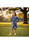 Girl's Cotton Printed Dress Cb1055 - 3