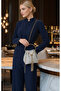 Women's Silvery Bucket Model Metal Handle Chain Strap Evening Dress Wedding Engagement Event Bag - 2