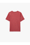 Regular Fit Viscose Blended Short Sleeve Crew Neck Basic T-Shirt - 2