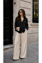 Women's Shirt with Lace Collar and Detailing