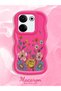 Tecno Camon 20 Pro 4g Compatible Case Camera Protector Red Silicone Couple Phone Case Floral Pattern - 2