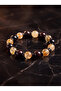Citrine - Garnet - Hematite Natural Stone Bracelet (10 mm) - 3