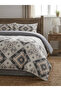Double-Sided 200X240 Duvet Cover Set, 160 X 200 Fitted Sheet Gray - 4 Pieces - 4