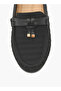 Women Block Heel Loafers - 4