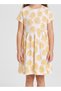 Girls White Daisy Floral Summer Dress - 5