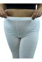 Plus Size Elastic Waist Lycra Tubular Leg Slim Viscose Women's Tights - 4