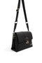 Black - Black Monogram Women's Crossbody Bag Sp1287 - 2