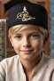 Boy's Tuğra Embroidered Luxury Embroidered Ottoman Prayer Cap - 3