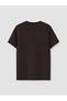 Lcw Comfort Brown Stripe Detailed Soft Touch Women's T-Shirt - 8