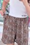 Elastic Waist Viscose Shorts 6Y363 - 4