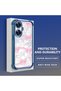 Realme C55 Compatible Transparent Back Panel Four-Corner Reinforced Impact Protection Glossy Edge Silicone Case - 3