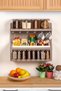 5329 Set of 12 Storage Containers with Self-Adhesive Stickers and Labels, Spice Rack, Coffee Corner Set, Coffee Set - Kapicino