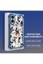 iPhone 16 Compatible Transparent Back Panel Four-Corner Reinforced Impact-Proof Glossy Edge Silicone Case - 3