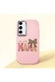 Pink Silicone Case with Shock-Absorbing Camera Protection Compatible with Samsung Galaxy S23 Fe