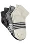 Derbili Striped 3-Piece Men's Booties Socks for 2-12 Years - Standard - 5