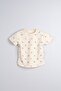 100% Cotton Yarn Knitted Fabric Baby Boy and Kids T-Shirt (Dinosaur)