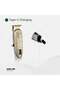 Gentleman Hair Trimmer with 6500 RPM and LED Display / 4 Comb Sizes / Titanium Coated Blade / Fast and Efficient Grooming Tool / Type-C Trimmer / Powerful Motor - Gold - 6