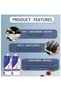 Dyeglow Hair Color, Ammonia-free, Non-Allergic,Natural Black,Hair Colouring Cream,1000Ml, Without Alergy, Nourishing and Anti-Aging,500ml+500ml - 4
