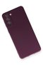 Compatible Case for Samsung Galaxy S21 Plus Yumuaşk Colorful Flexible Premium Rubber Silicone - Plum - 3