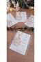 10 Pieces Clover Keychains Wedding,Engagement,Nikah, Marriage, Bride to Be Gifts - 4