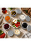6-Piece Glass Breakfast Set 140 Cc |   Light Gray Lidded Airtight Leak-Proof Glass Storage Container, Jam Jar, Olive Jar, Cheese Jar - 4