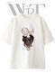 Opeth Bant Kugu Design Printed Unisex White Oversize T-Shirt