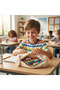 Plush Pen Holder Cute Pencil Case Large Volume Zippered School Pencil Case Girls' Pencil Bag - 3