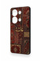 Redmi Note 13 Pro 4g Compatible Vintage Carpet Pattern Silicone Case - 3
