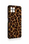 Omix X600 Compatible Dark Leopard Leather Patterned Silicone Case - 3