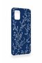 Samsung A31 Compatible Thin Leaf Branch Patterned Silicone Case - 4