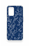 Oppo A54 Compatible Thin Leaf Branch Patterned Silicone Case - 2