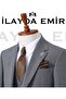 Men's Grey Slim Fit Vest Suit Striped Classic 3 Piece 6 Drop Wedding Groom Suit - 2