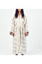 Duman 6 Layer Muslin Bohemia Kaftan / Gray - 6