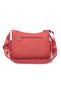 Brick Color Medium Size Multi-Pocket Waterproof Ultra Light Fabric Women's Crossbody Bag - 3