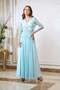 Light Pastel Blue Moroccan Kaftan – ELM M 667 - 2