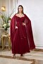 Maroon Women's Dress – ELM D 425 - 7