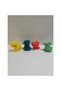 4-Piece Funny Animals Bath Toy Set Soft Water-Floating Cute Animal Figures - 3