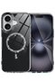 Aconcept iPhone 16 Plus Live Diamond Magsafe Cover (75547) - Black