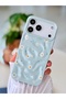 iPhone 17 Promax Compatible 3D Embossed Daisy Print Design Protective Flexible Silicone Case - 4