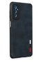 Aconcept Galaxy M52 5g Case Loop Leather Silicone (115011) - Navy Blue - 2