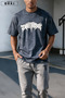 Trust Problem Printed Oversized Unisex T-Shirt Gray Jogger Sweatpants Set - 3