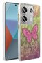 حافظة ACONCEPT لهاتف Redmi Note 13 Pro 4G بغطاء منقوش بتصميم شفرة عاكسة - (104216) نمط 5