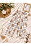2-Piece Women's 100% Cotton Patterned Capri Pajama Bottoms (2 Pcs) - 2