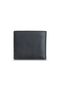 Guard Matte Black Red Hand Knitted Leather Men's Wallet - 3