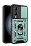 Aconcept Vivo Y17S Case Pars Silicone with Lens Ring (174554) - Green