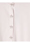 Pink Bow Buttoned Women's Knitwear Cardigan - 6