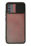 Aconcept Galaxy A02S Case Palm Frosted Camera Sliding Silicone (182248) - Black