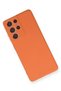 Aconcept Galaxy S21 Ultra Case Nano Inside Velvet Silicone (213024) - Orange - 3