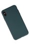 Aconcept iPhone XS Max Case Nano Inside Velvet Silicone - (234313) Dark Green - 2
